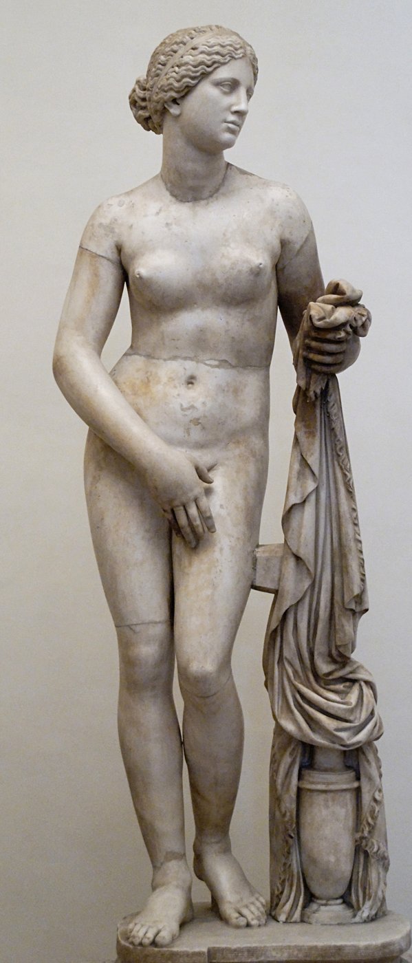 Aphrodite of Knidos, Roman copy after Praxiteles