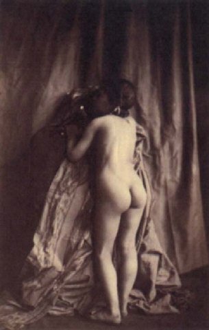A photographic academie nude by Eugene Durieu
